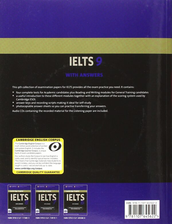 کتاب Cambridge English IELTS 9