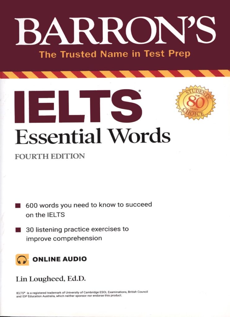 کتاب Barrons IELTS Essential Words 4th