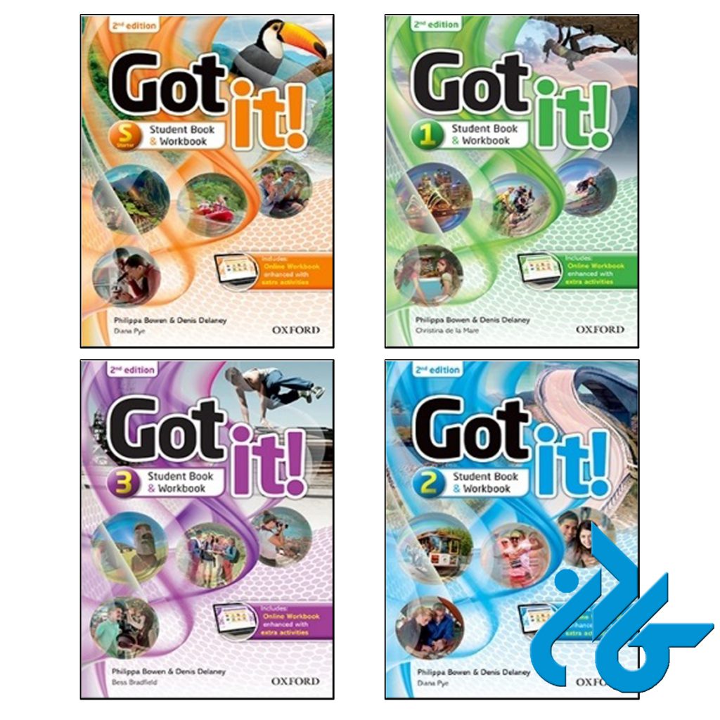 پکیج 4 جلدی کتاب های Got It
