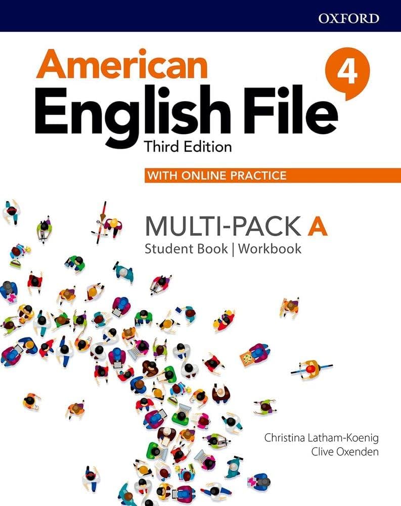 کتاب American English file 4 3rd رحلی