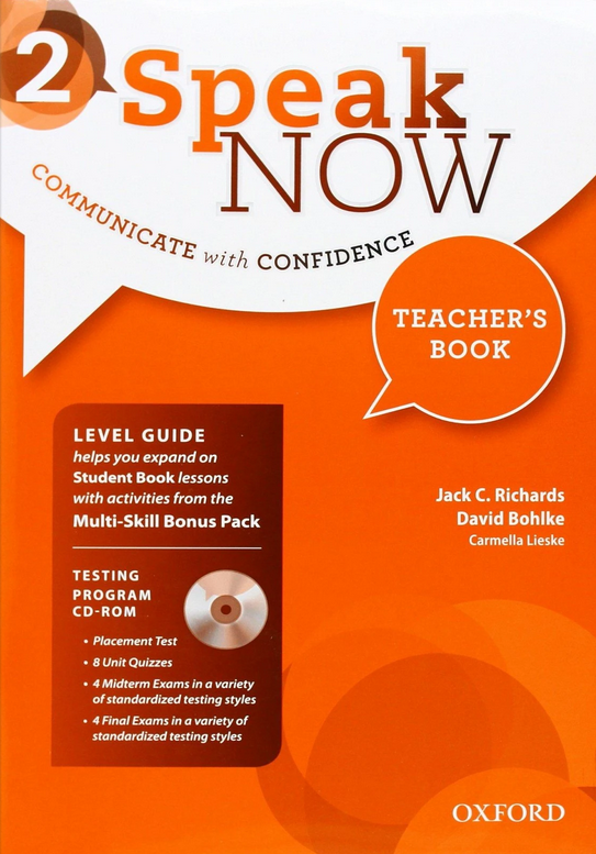 کتاب Speak Now 2 Teachers book