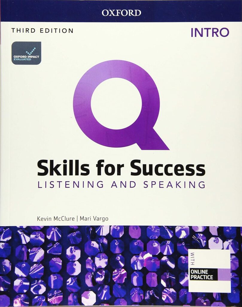 کتاب Q Skills for success Intro Listening Speaking 3rd