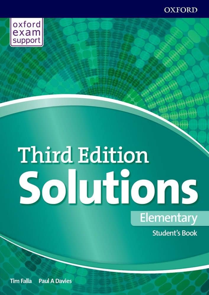 کتاب Solutions Elementary 3rd