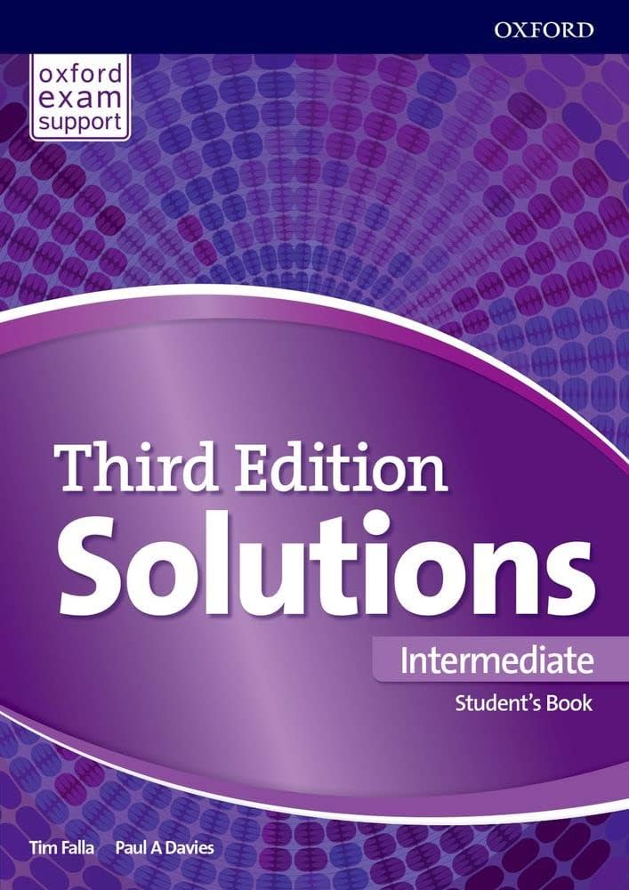 کتاب Solutions Intermediate 3rd