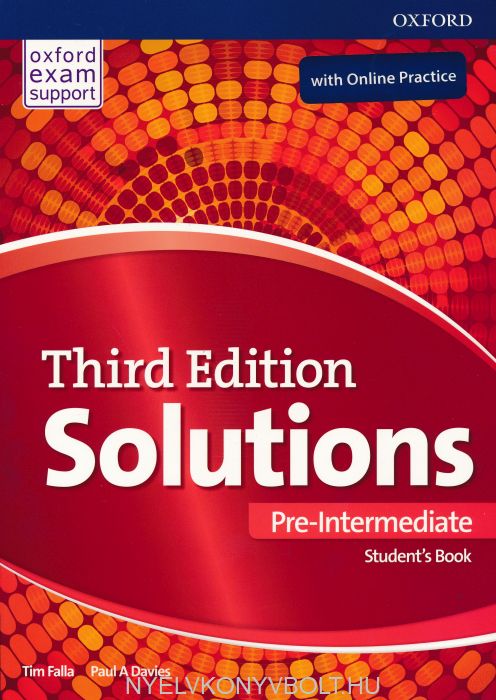 کتاب Solutions Pre Intermediate 3rd