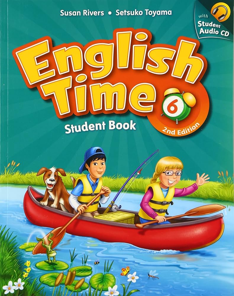 کتاب اینگلیش تایم English Time 6 2nd edition