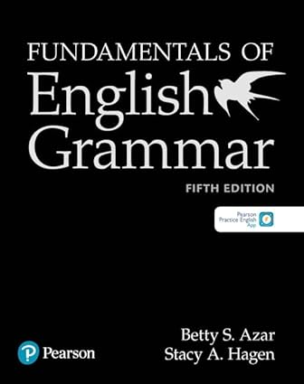 کتاب Fundamentals of English Grammar 5th