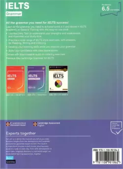کتاب Cambridge IELTS Grammar for bands 6.5 and above - تصویر 2