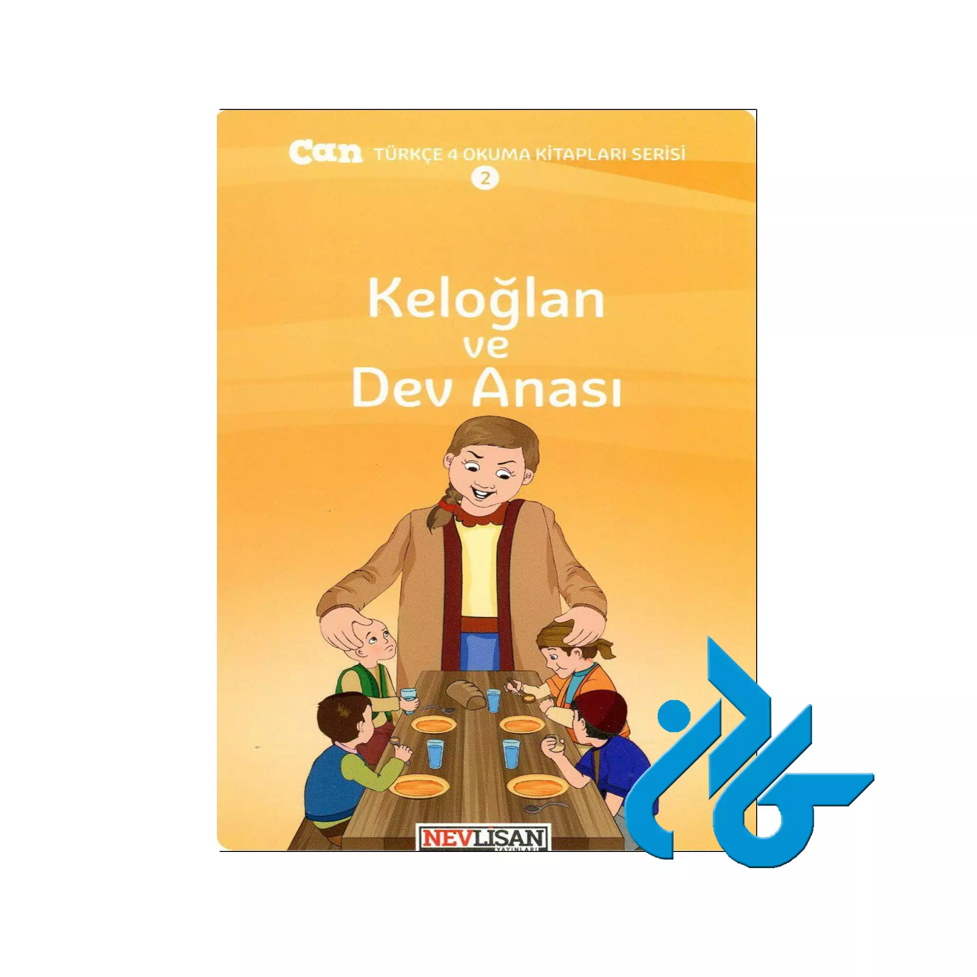 کتاب-داستان-ترکی-استانبولی-Can-Turkce-4-Keloglan-Ve Keloglan Ve Dev Anasi