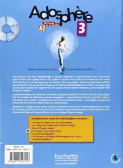 کتاب Adosphere 3 Livre de leleve - تصویر 2