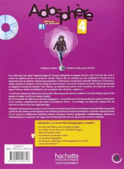 کتاب Adosphere 4 Livre de leleve - تصویر 2