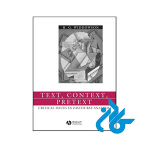 کتاب Text Context Pretext Critical Issues in Discourse Analysis
