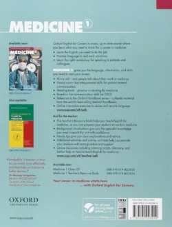 کتاب Oxford English for Careers Medicine 1 - تصویر 2