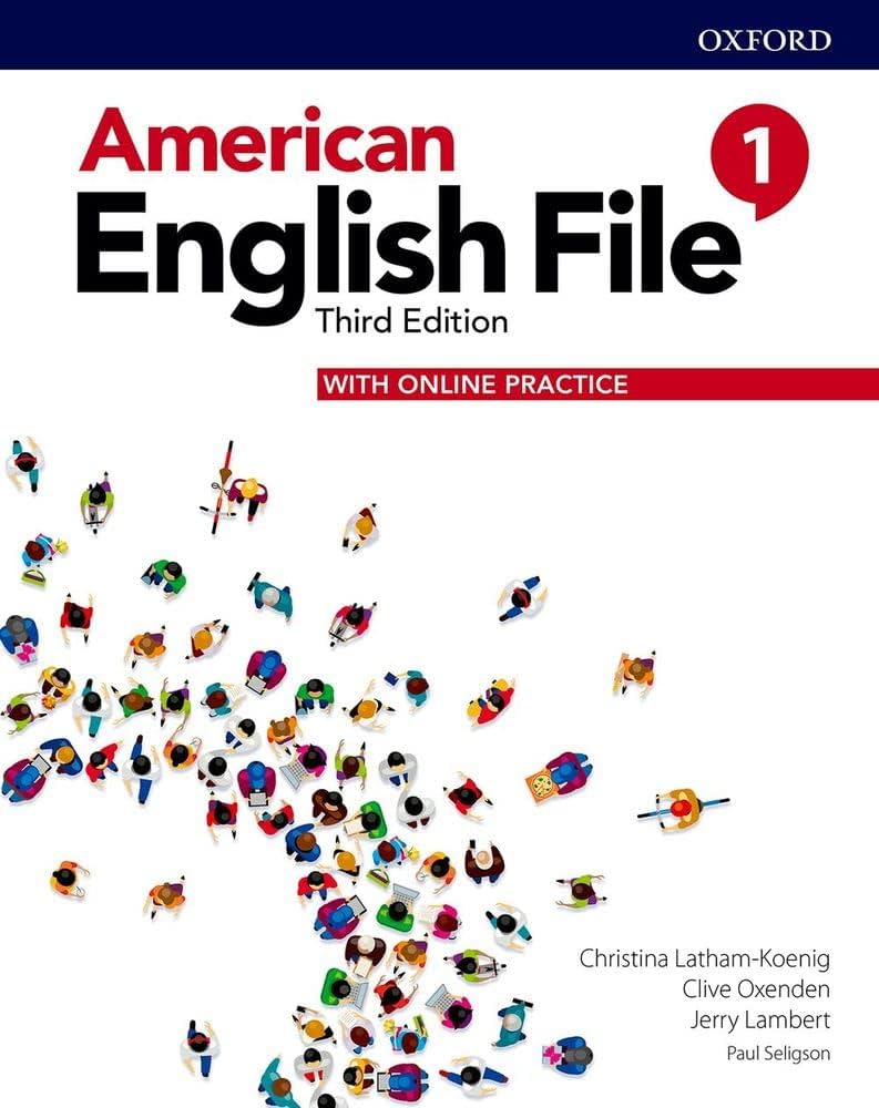 کتاب American English file 1 3rd 