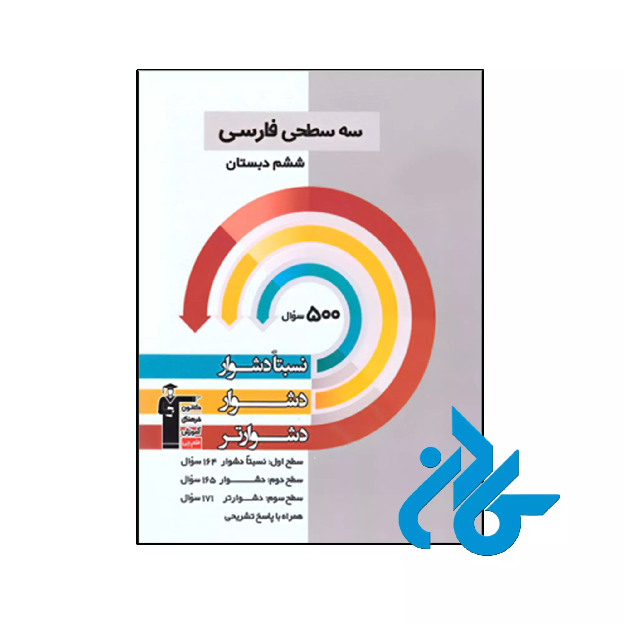 سه سطحی فارسی ششم قلم چی کتاب سه سطحی فارسی ششم قلم چی