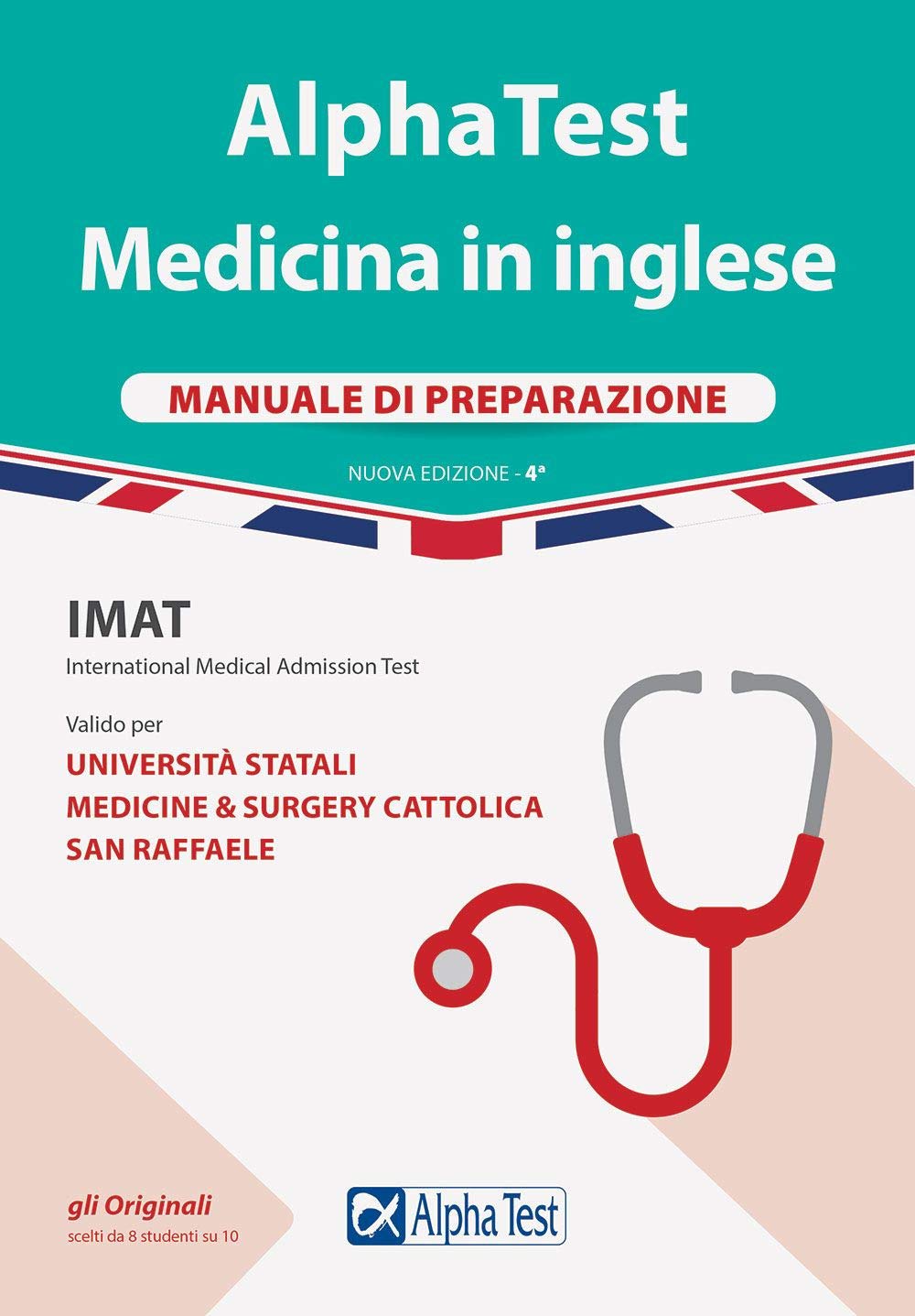 کتاب Alpha Test Medicina in inglese Manuale di preparazione