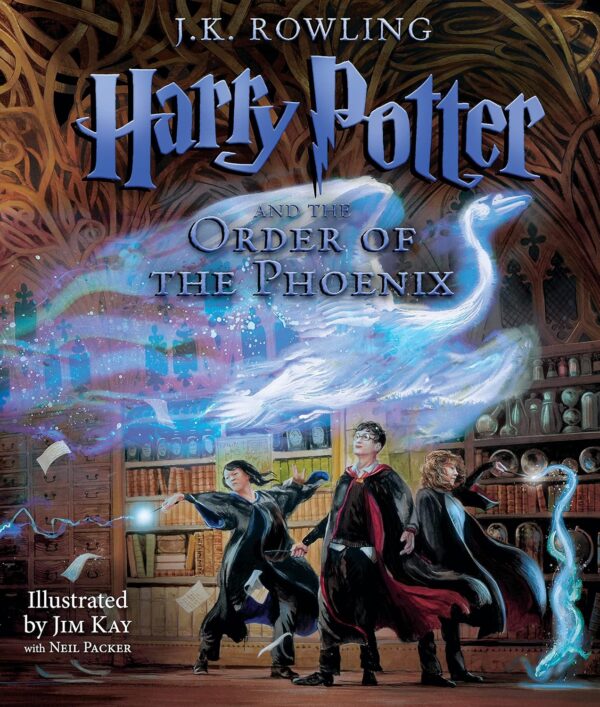 کتاب Harry Potter and the Order of the Phoenix Illustrated Edition Book 5