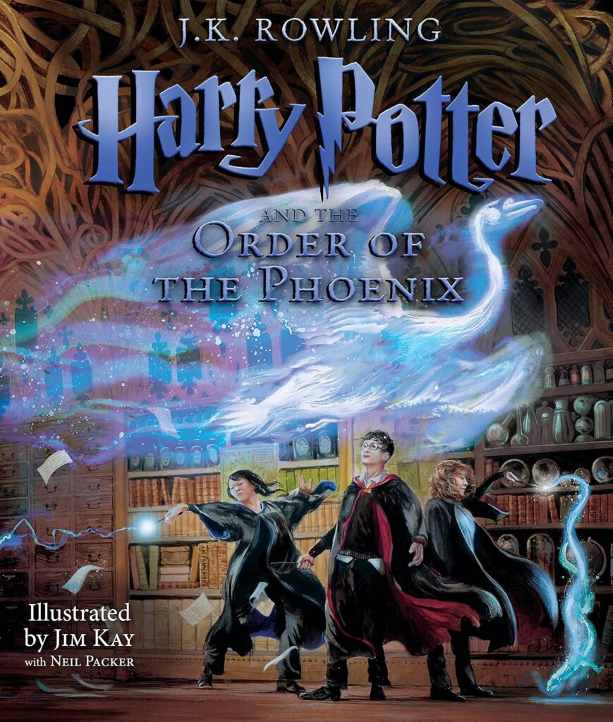 کتاب Harry Potter and the Order of the Phoenix Illustrated Edition Book 5