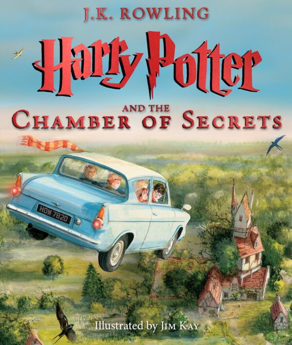 کتاب Harry Potter and the Chamber of Secrets Illustrated Edition Book 2