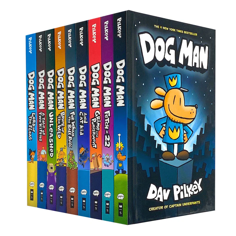 پک کامل Dog Man Series Special Edition