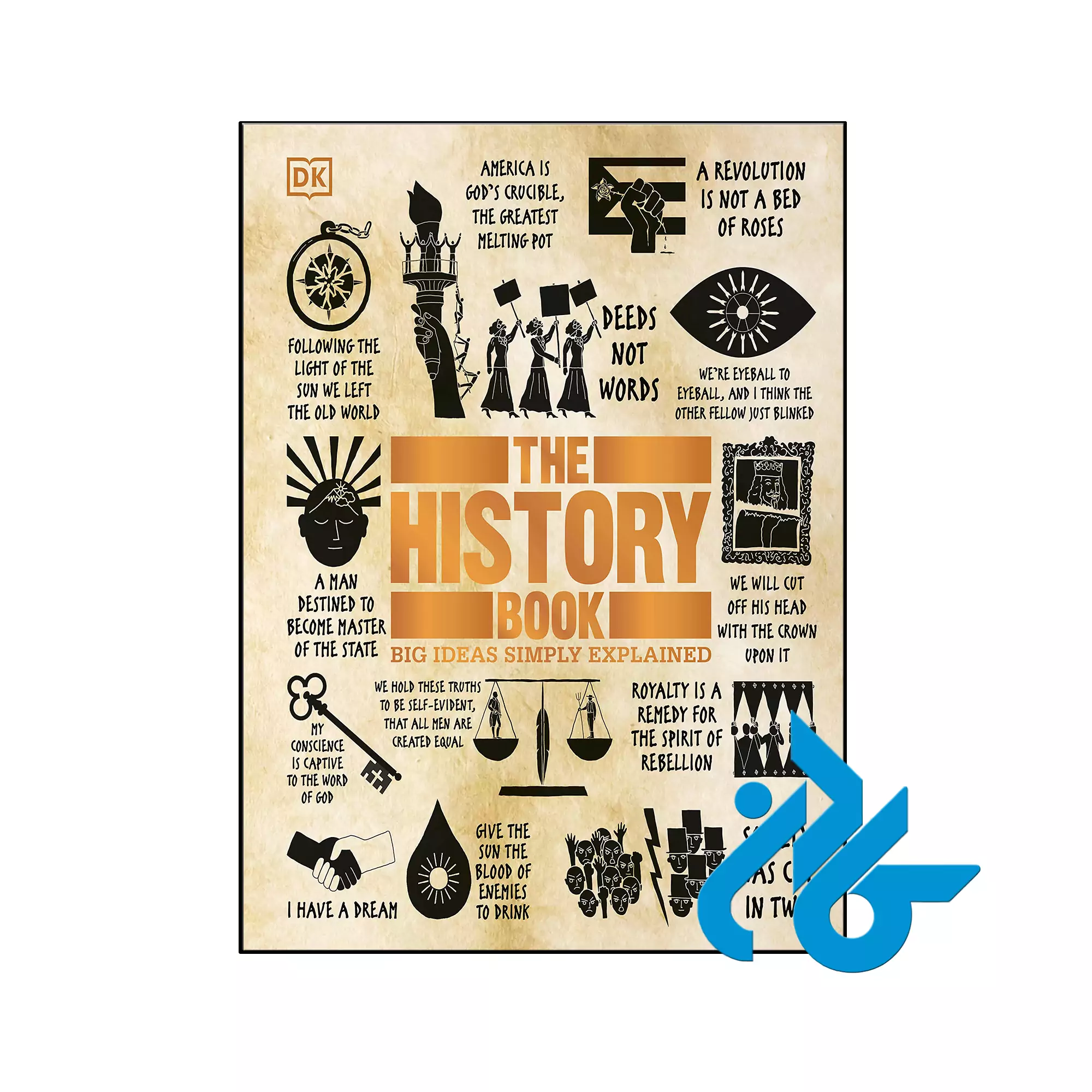 The History Book Big Ideas Simply Explainedبیزینس خرید و قیمت کتاب The History Book Big Ideas Simply Explained از فروشگاه کادن