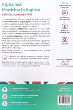کتاب Alpha Test Medicina in inglese Esercizi commentati - تصویر 2