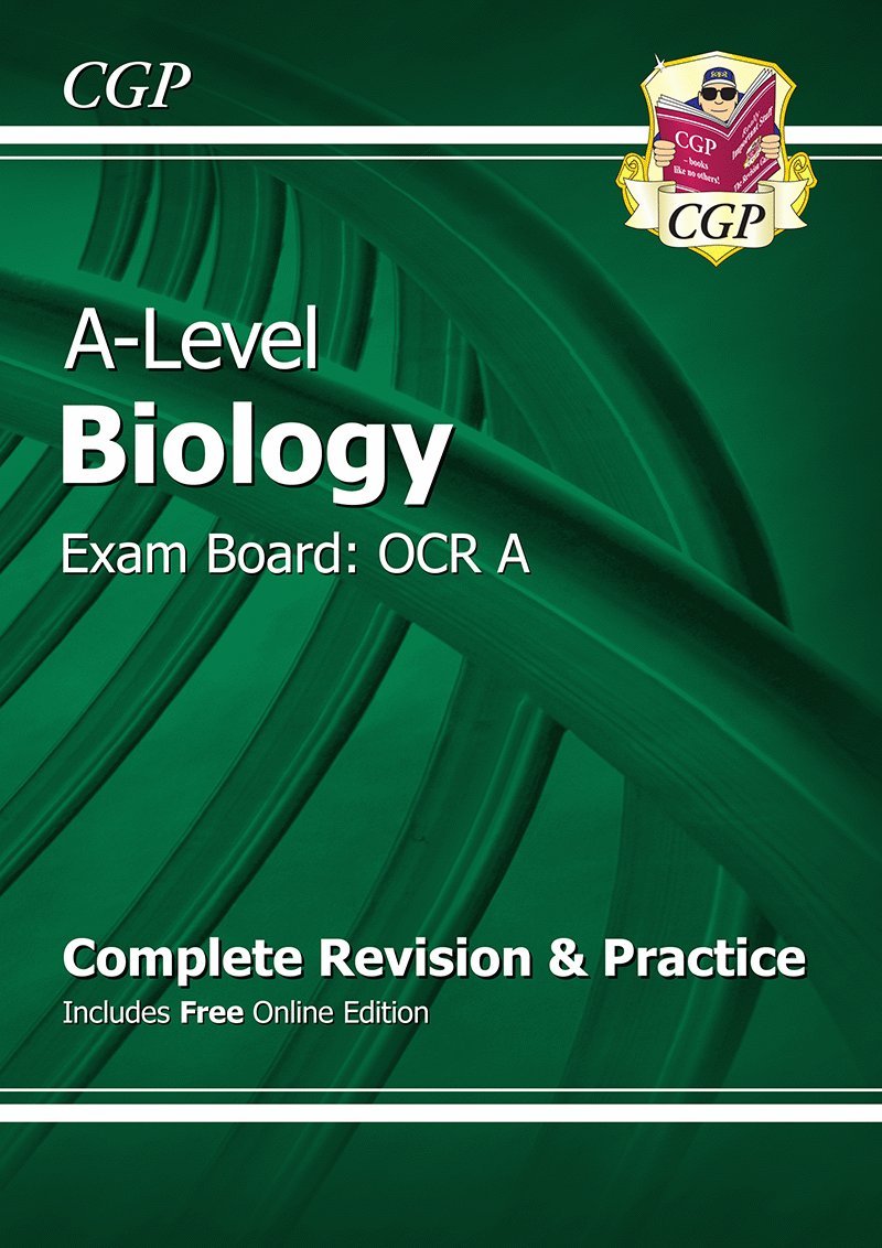 A-Level Biology: OCR A Year 1 & 2 Complete Revision & Practice with Online Edition