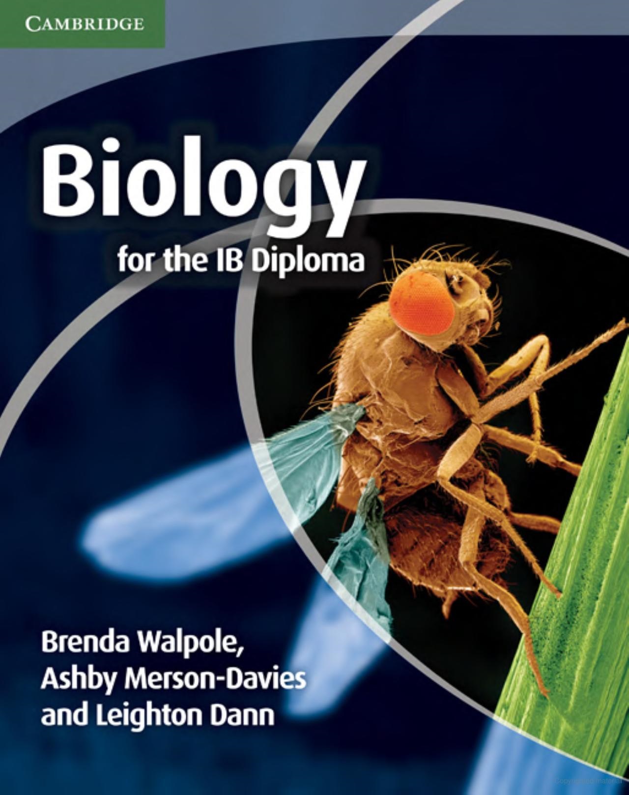 کتاب Biology for the IB Diploma