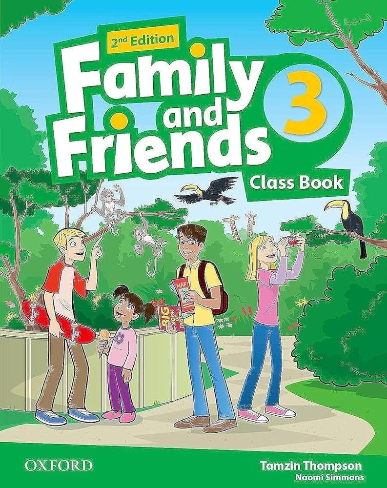 کتاب American Family and Friends 3 2nd وزیری