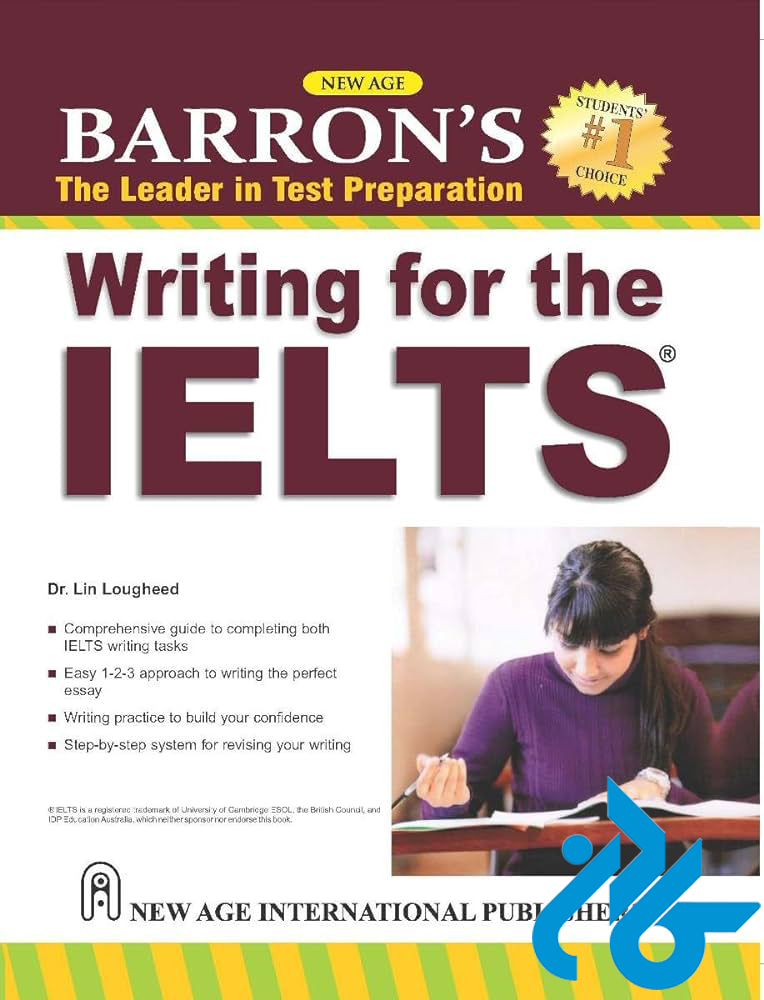 کتاب‌ BARRON'S WRITING FOR THE IELTS