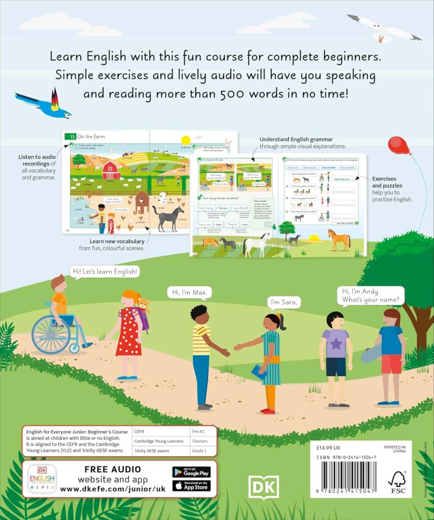 کتاب English for Everyone Junior Beginners Course