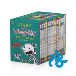 پک کامل Diary of a Wimpy Kid box of books (پک کامل 14 تایی به همراه باکس خاطرات یک بچه چلمن ) - تصویر 3
