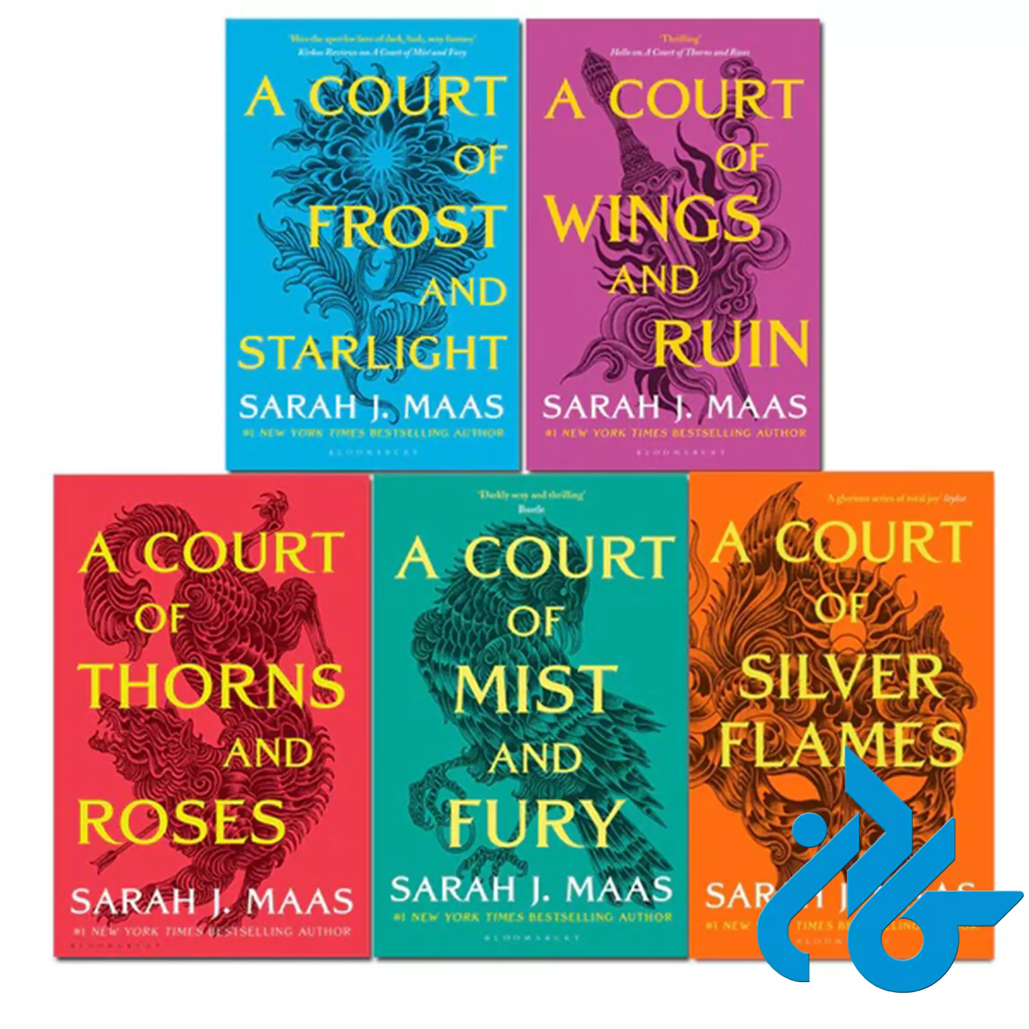 A Court of Thorns and Roses خرید و قیمت پک کامل رمان های A Court of Thorns and Roses از فروشگاه کادن