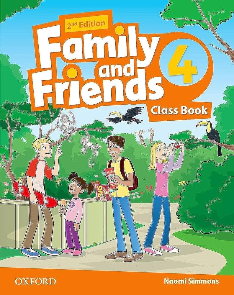 کتاب American Family and Friends 4 2nd وزیری