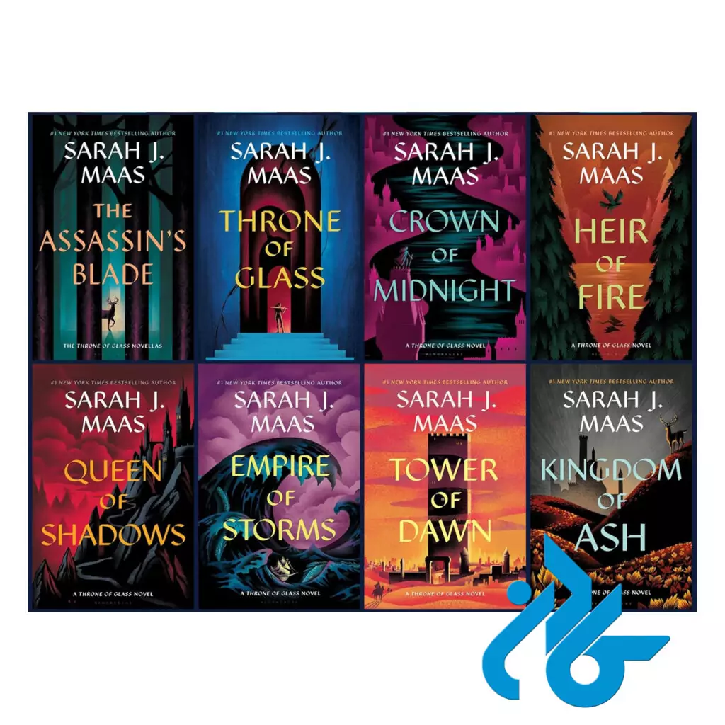 خرید و قیمت پکیج کامل رمان های تخت شیشه ای Throne of Glass از فروشگاه کادن