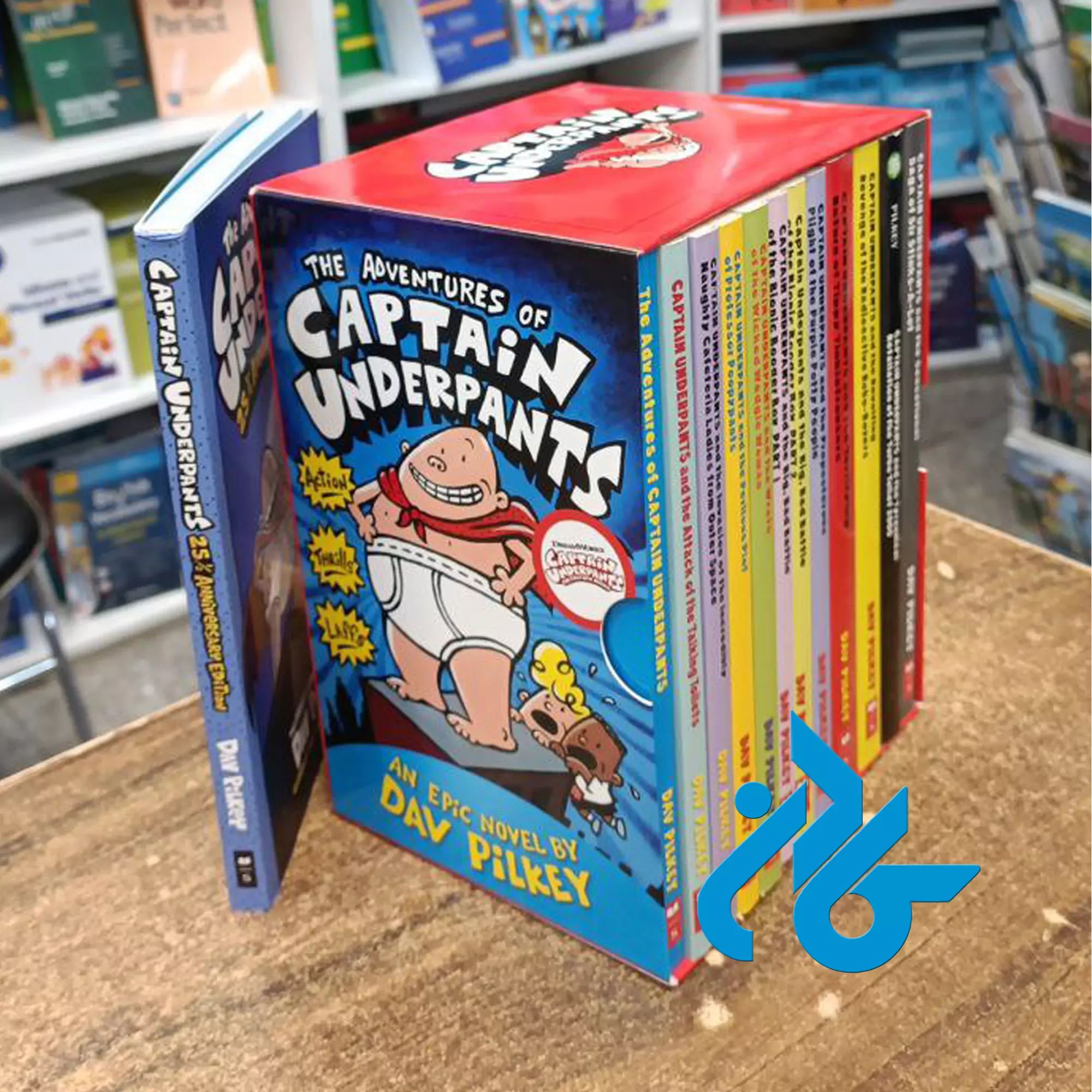 captain خرید و قیمت پکیج کامل کتاب های کاپیتان زیرشلواری از فروشگاه کادن