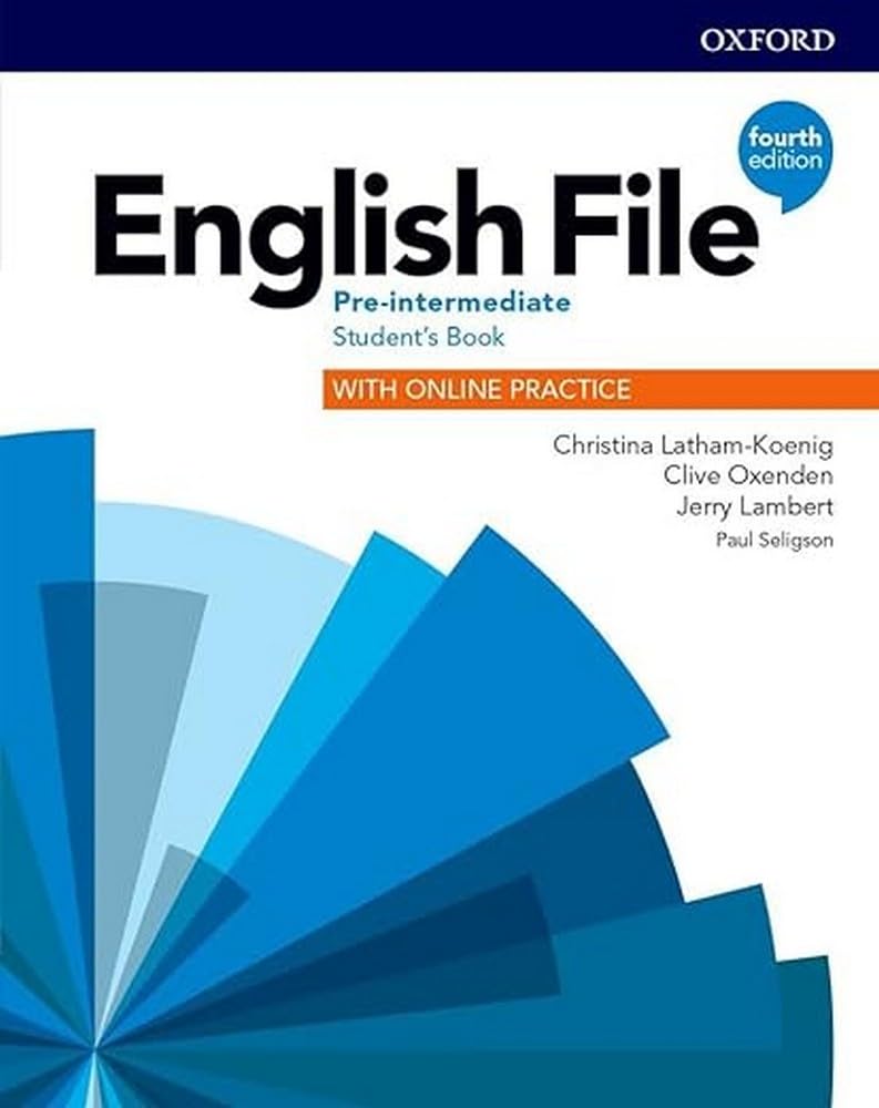 کتاب English File Pre intermediate 4th