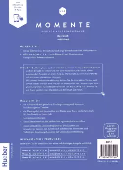 کتاب آلمانی MOMENTE A1.1 Deutsch als Fremdsprache - تصویر 2