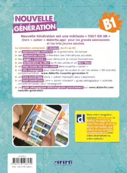 کتاب Nouvelle Generation B1 ( فرانسوی ) - تصویر 2
