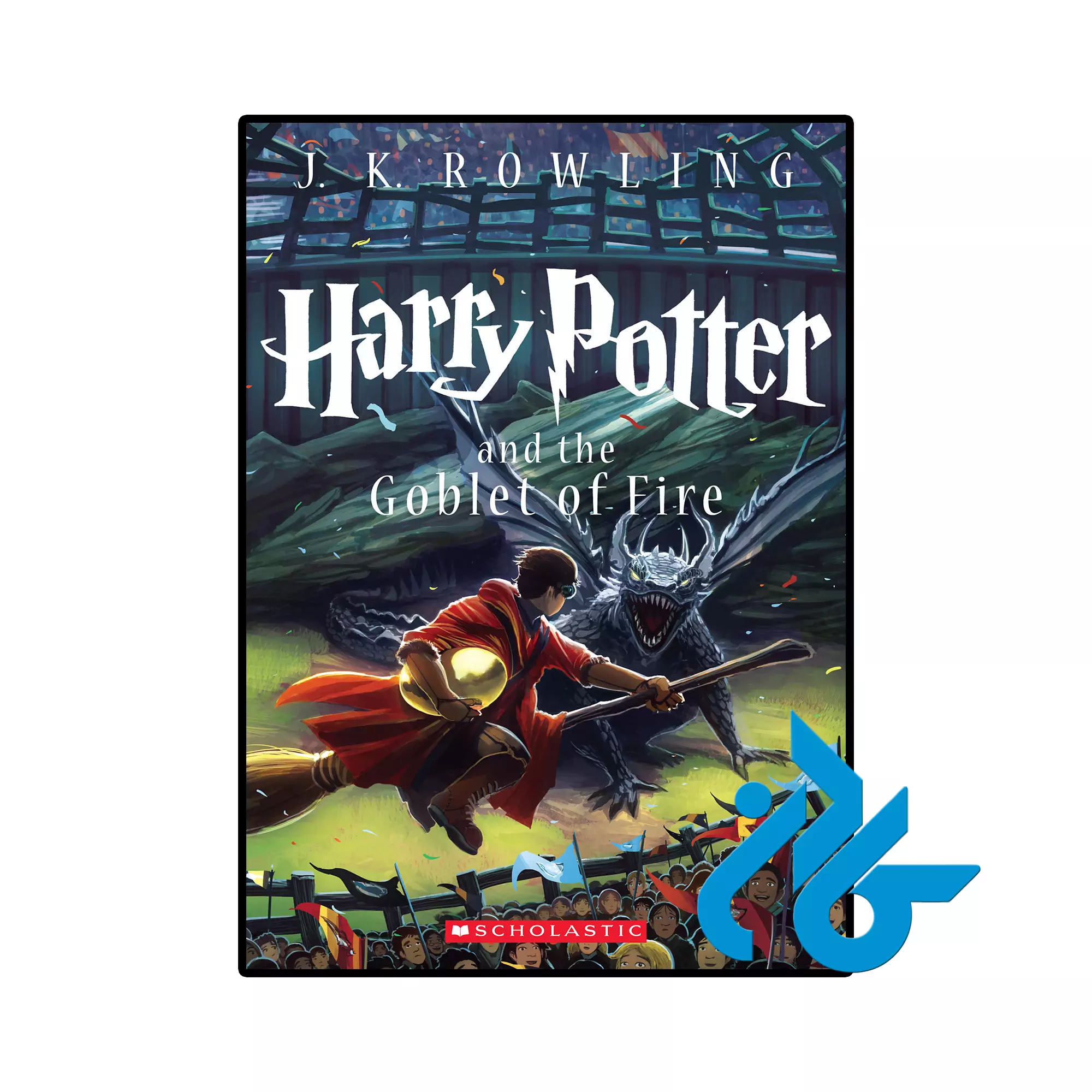 Harry Potter and the Goblet of Fire رمان انگلیسی کتاب Harry Potter and the Goblet of Fire (رمان انگلیسی هری پاتر جلد 4 امریکن) - تصویر 1