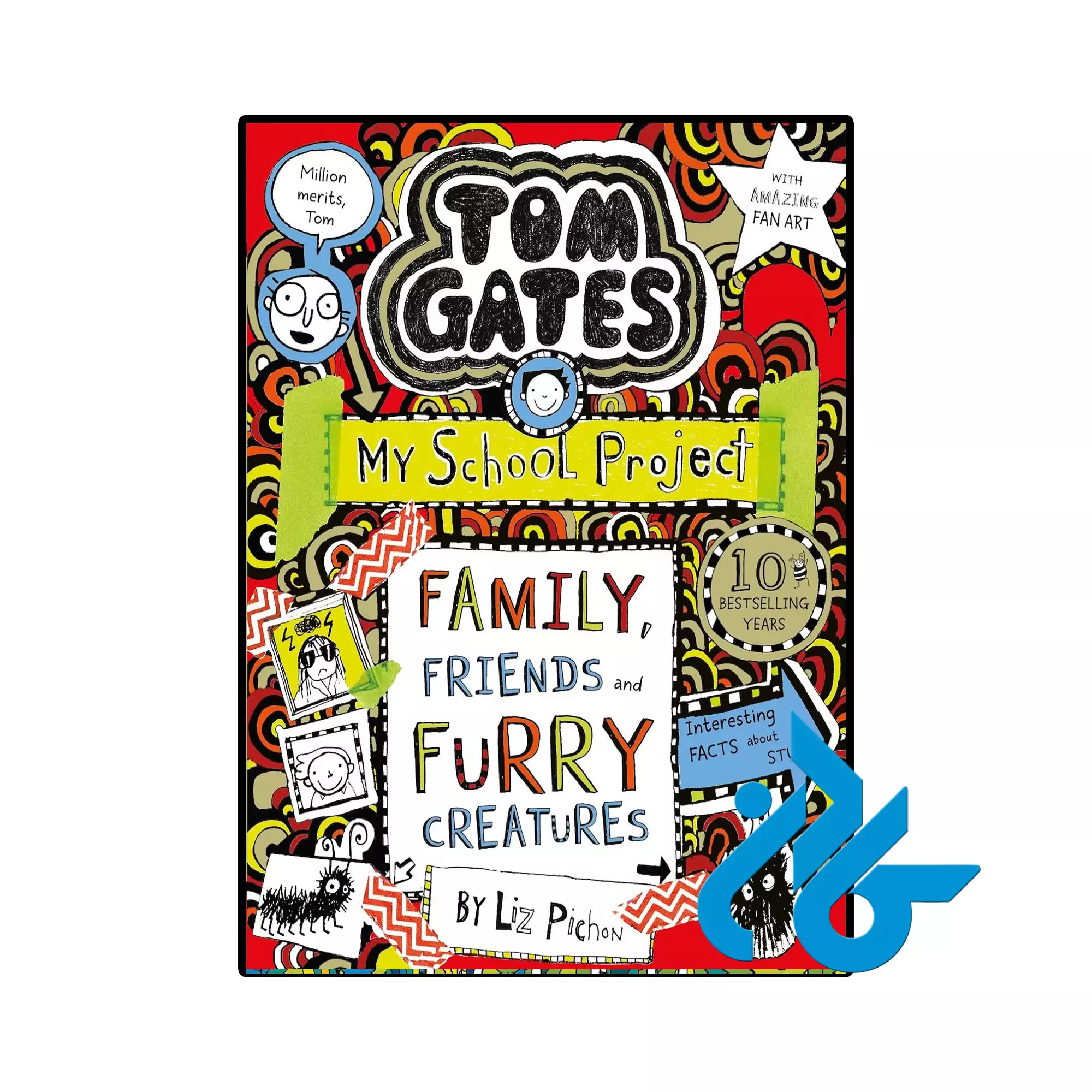Tom Gates Family Friends and Furry Creatures12 خرید و قیمت کتاب Tom Gates Family Friends and Furry Creatures از فروشگاه کادن