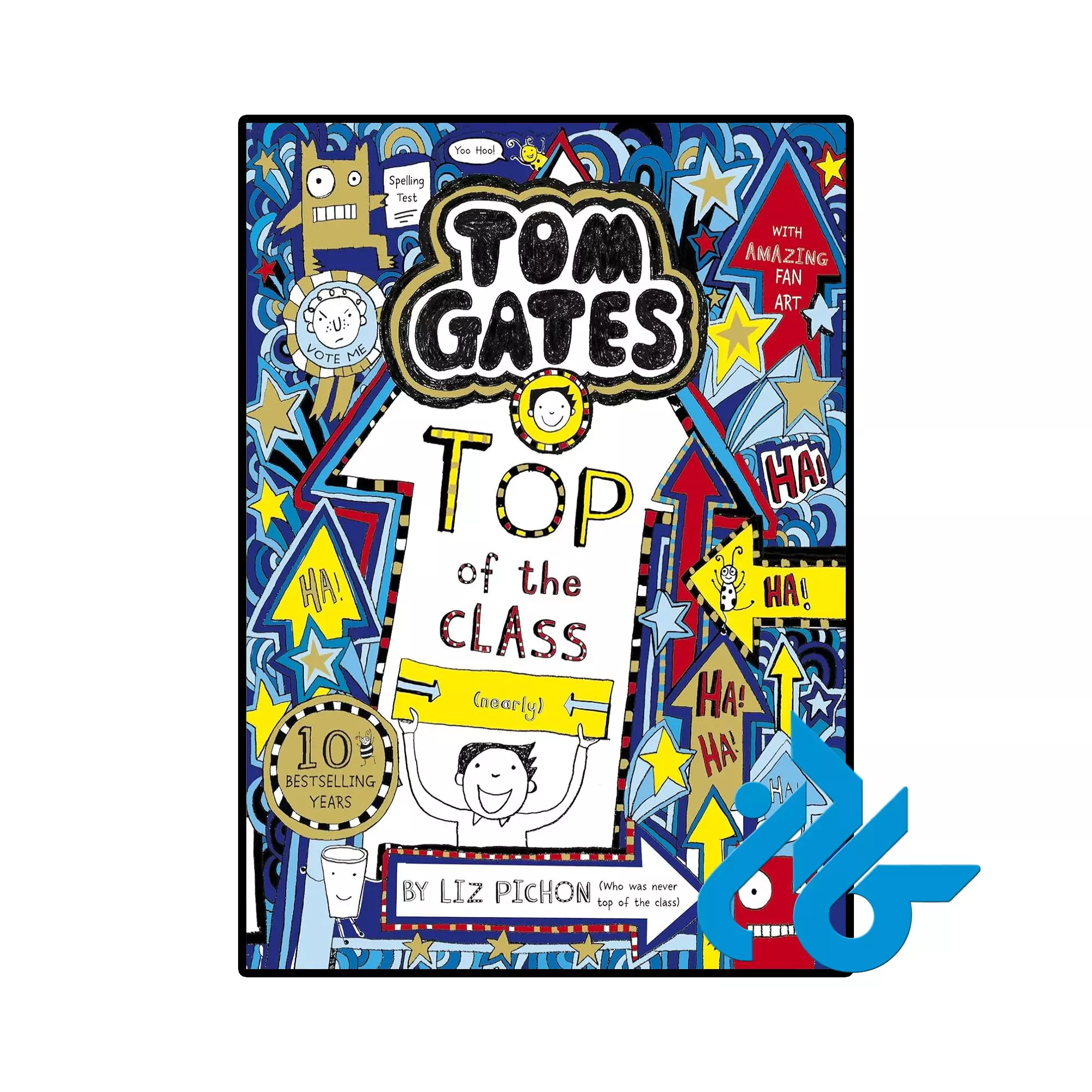 Tom Gates Top of the Class9 خرید و قیمت کتاب Tom Gates Top of the Class از فروشگاه کادن