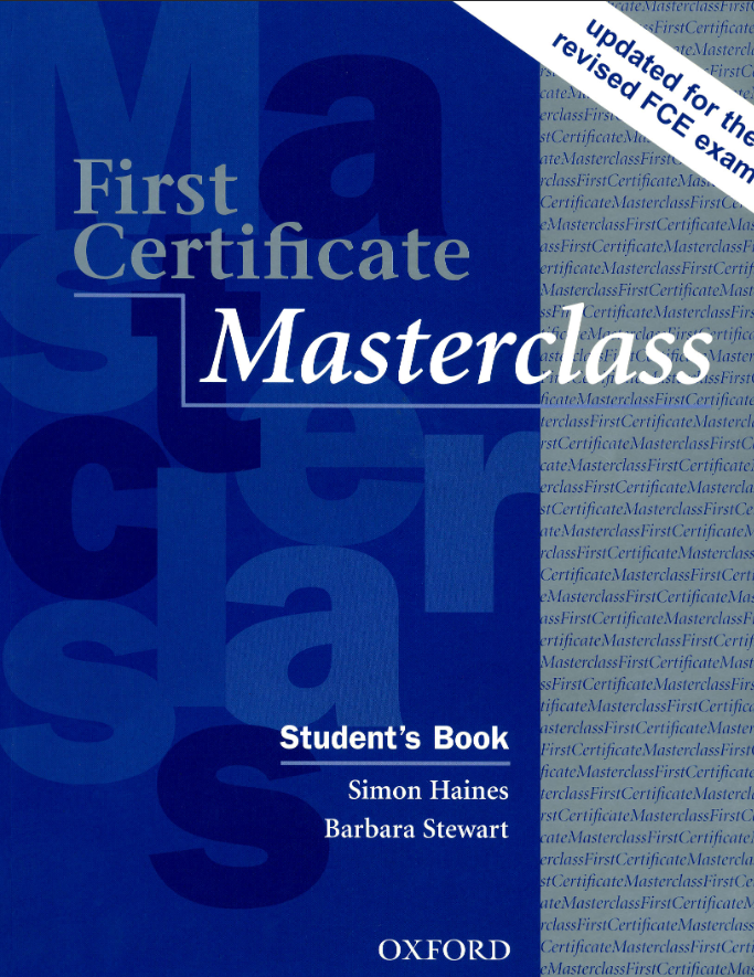 کتاب First Certificate Masterclass
