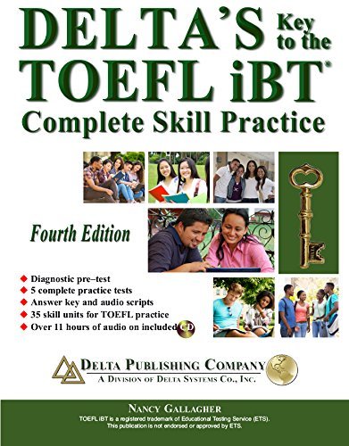 کتاب Deltas Key to the TOEFL iBT 4th