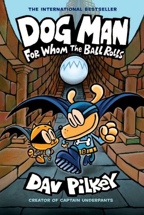 کتاب DOG MAN FOR Whom The BaLL Rolls