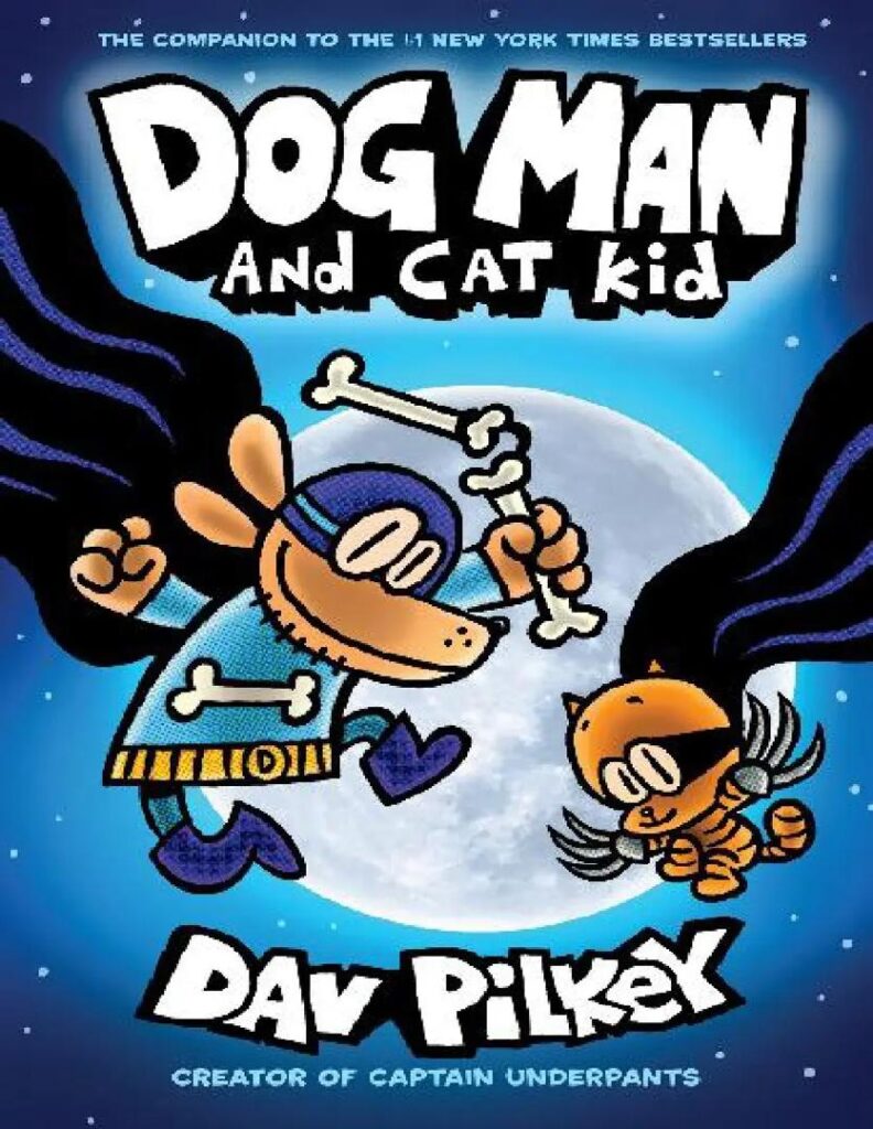 کتاب Dog Man AND CAT kid