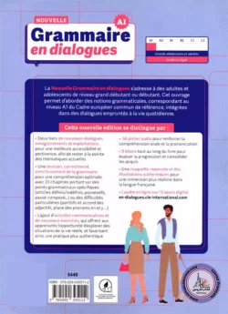 کتاب Nouvelle grammaire en dialogues niveau grand debutant A1 - تصویر 2