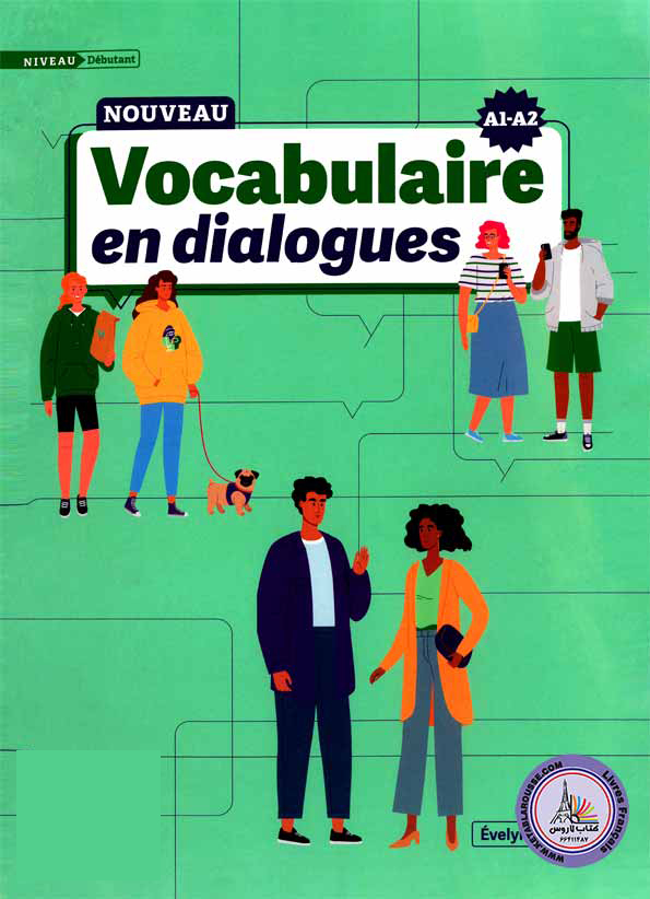 کتاب Nouvelle Vocabulaire en dialogues A1 A2