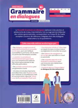 کتاب Nouvelle grammaire en dialogues niveau intermediaire B1 - تصویر 2