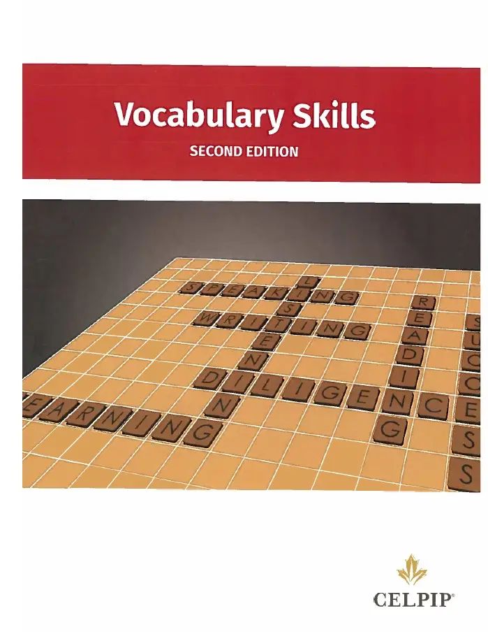 کتاب VOCABULARY SKILLS SECOND EDITION CELPIP